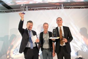 Die Geschäftsführer Franz Blum und Wolfgang Werner wurden mit dem Best Boss Award ausgezeichnet