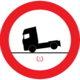 Watch the braking action of semi-trailers and trucks without trailers/mounts