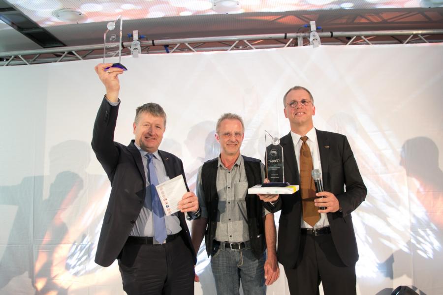 Die Geschäftsführer Franz Blum und Wolfgang Werner wurden mit den Best Boss Award ausgezeichnet